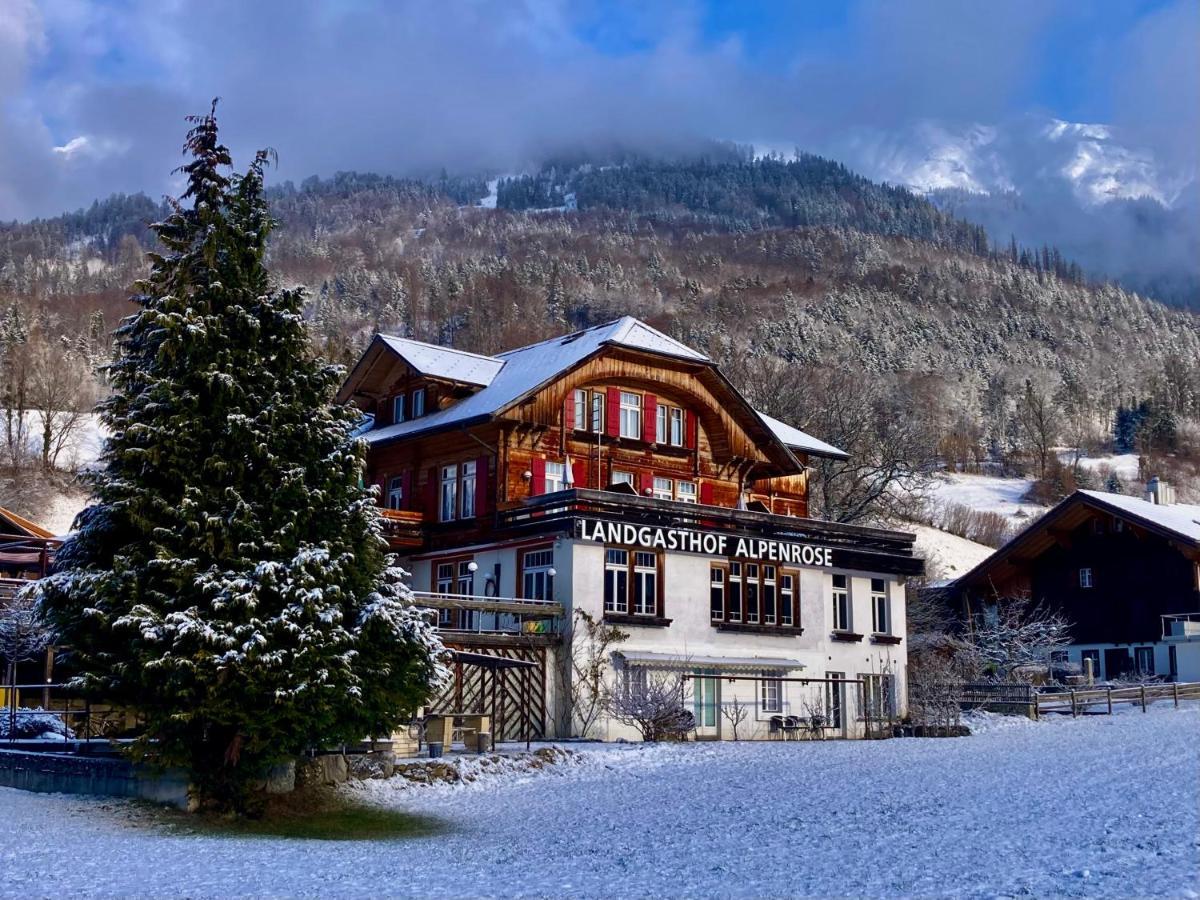 Hotel Alpenrose Beim Ballenberg Hofstetten bei Brienz Εξωτερικό φωτογραφία