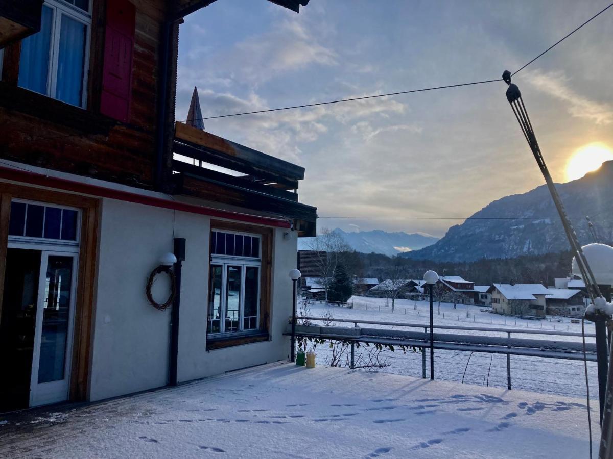 Hotel Alpenrose Beim Ballenberg Hofstetten bei Brienz Εξωτερικό φωτογραφία